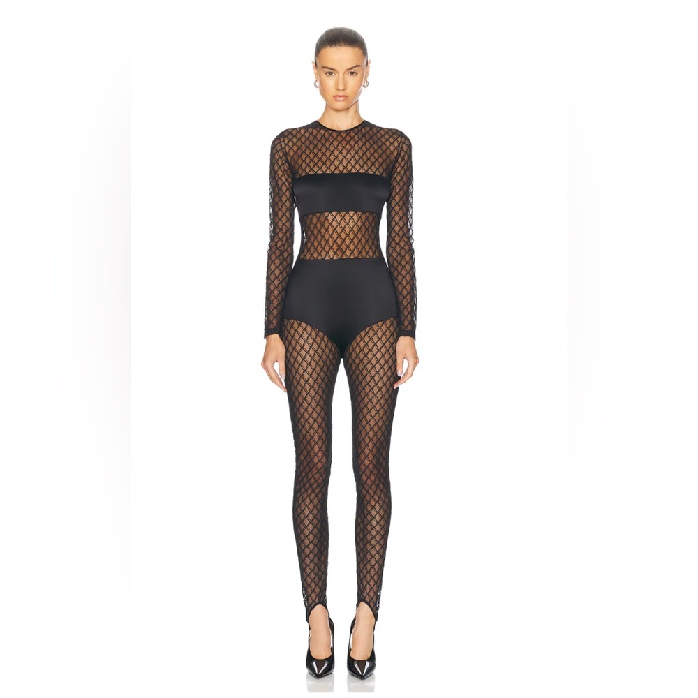 Kiki De Montparnasse Miel Cat Suit NWT Black size S
